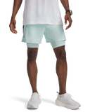 Under Armour Men Launch 5" 2-In-1 Shorts Refresh Mint