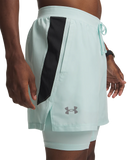 Under Armour Men Launch 5" 2-In-1 Shorts Refresh Mint