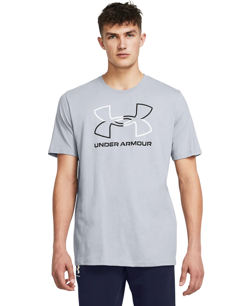 Under Armour Men Gl Foundation Update Ss Light Gray