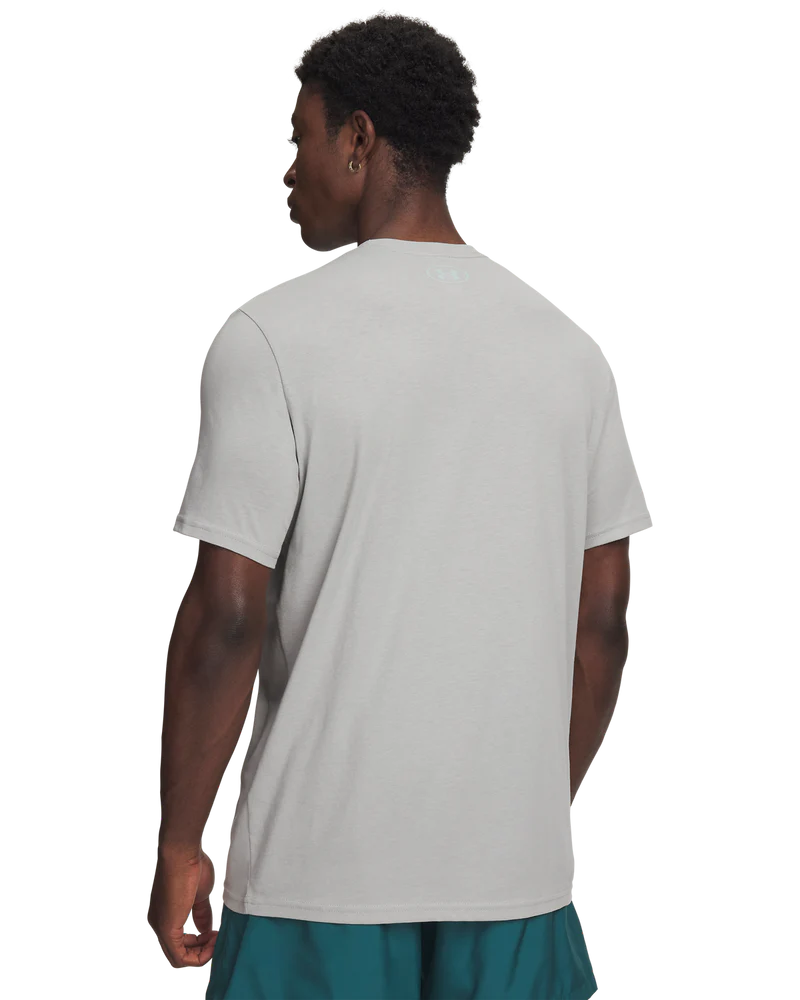 Under Armour Mens Gl Foundation Update Short Sleeves T-Shirt In Grey