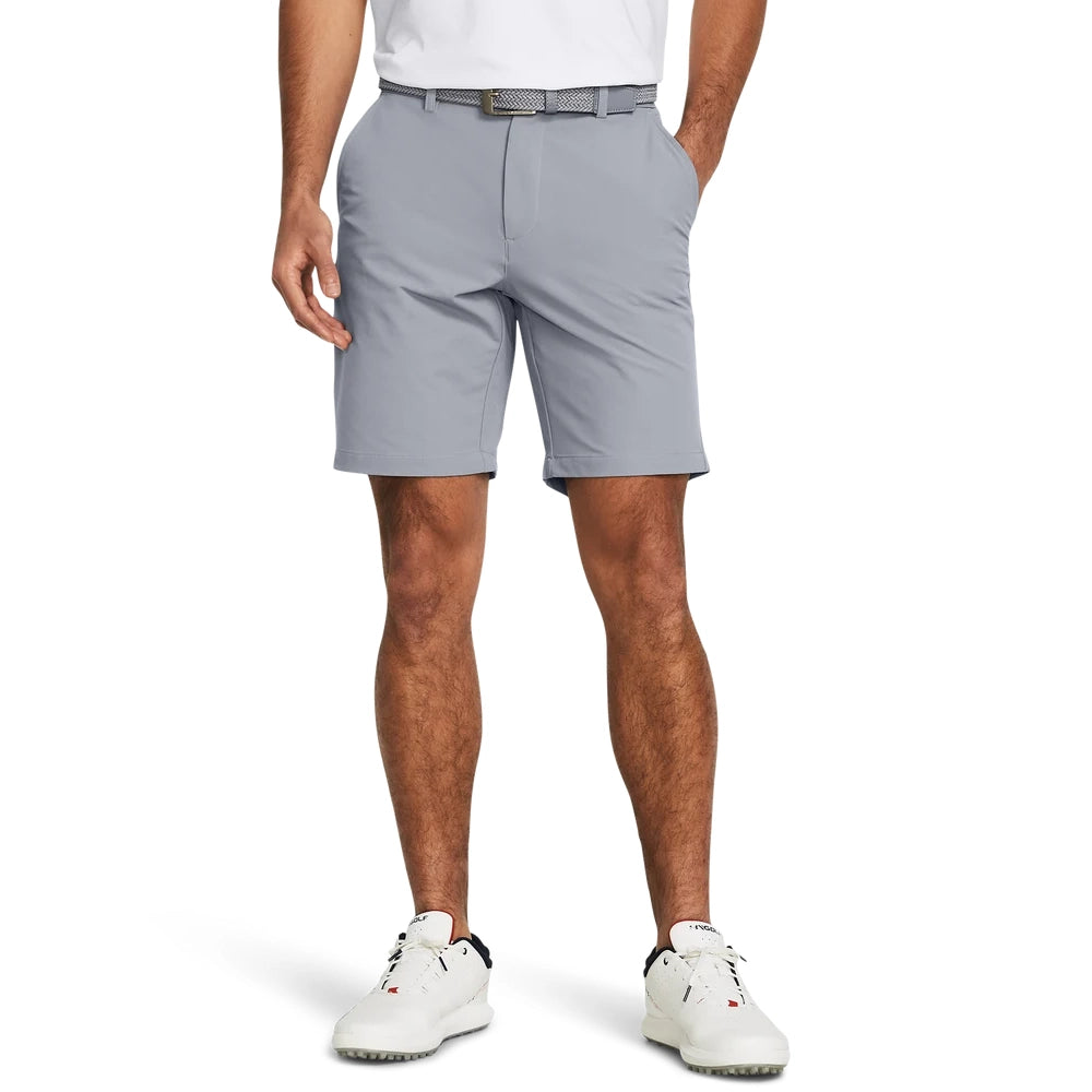 Under Armour Mens Matchplay Tapered Cargo Shorts In Grey
