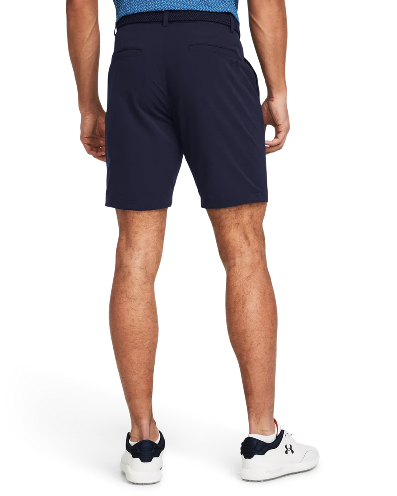 Under Armour Mens Matchplay Tapered Shorts In Navy