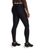 Under Armour Womens Heat Gear Authentic Leggings In Black