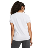Under Armour Womens Rival Core T-Shirt In White