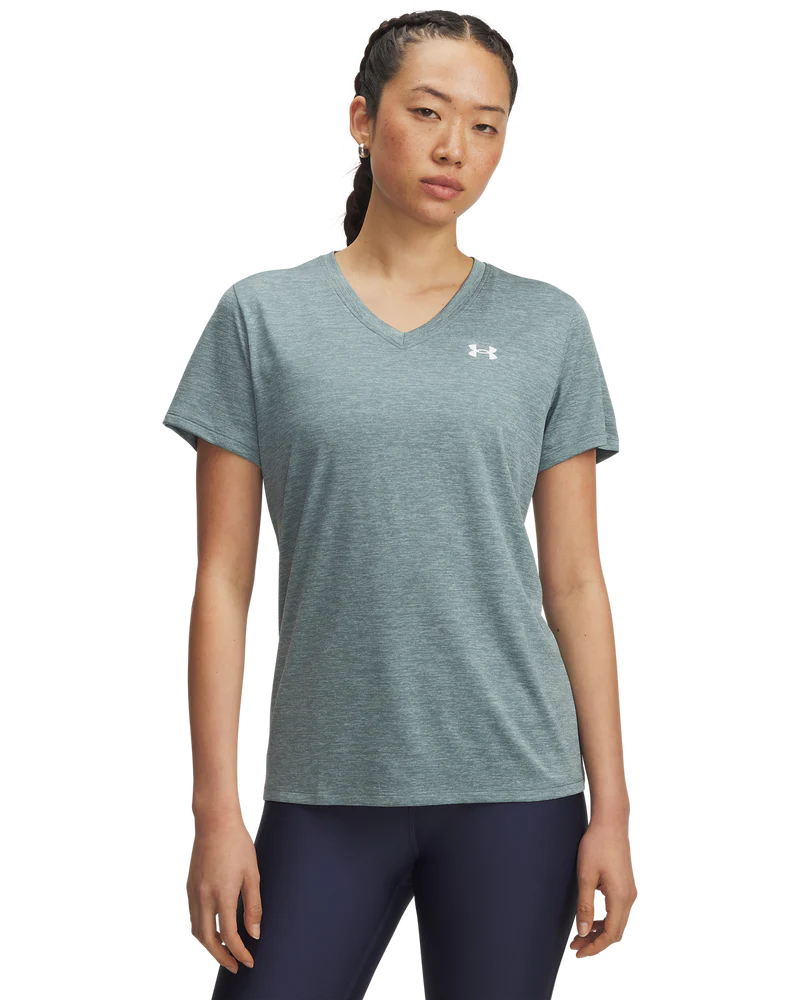 Under Armour Tech Twist T-shirt In Duck Egg