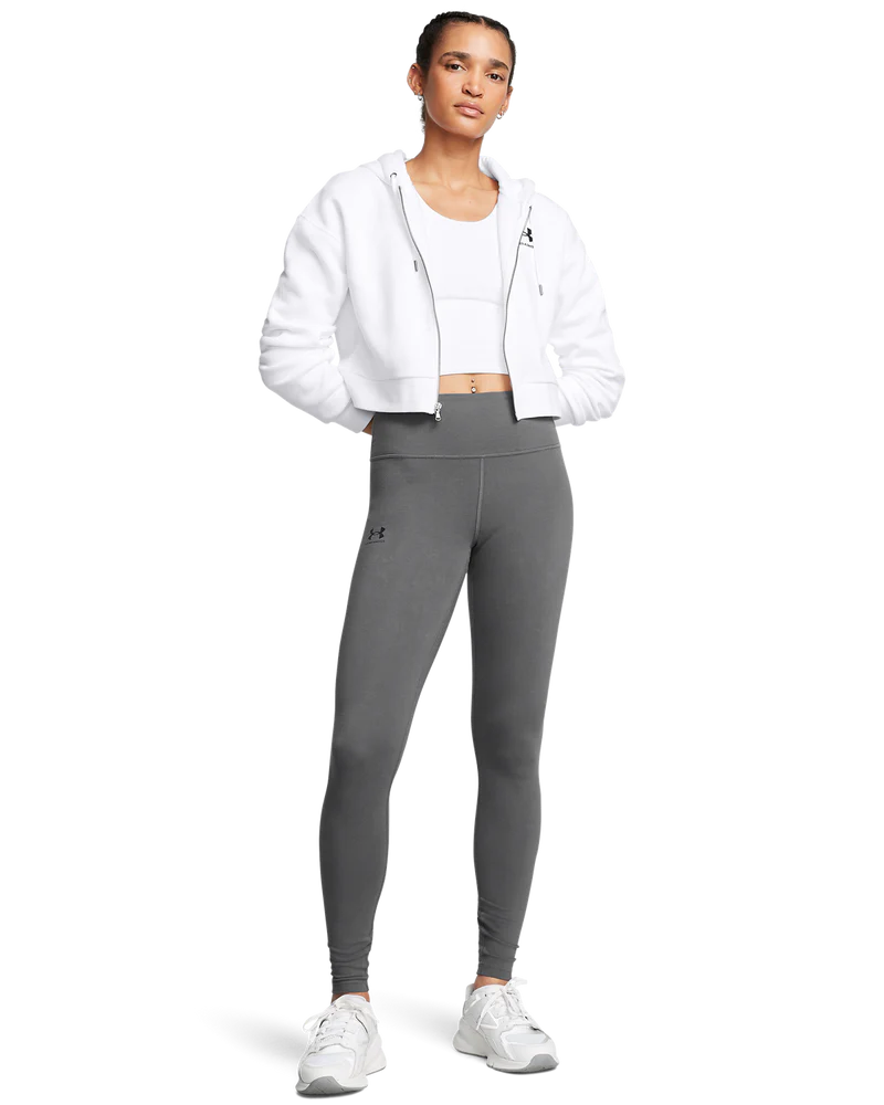 Under Armour Womens Rival Leggings In Grey