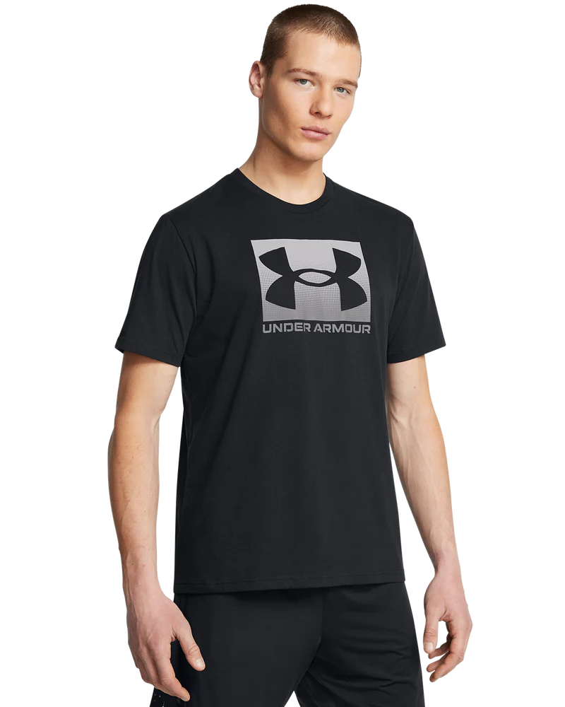 Under Armour Men Boxed Sports Updated Ss Black