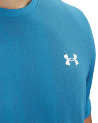 Under Armour Mens Vanish Seamless T-Shirt In Blue