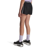 Under Armour Girls Tech Play Up Shorts In Black