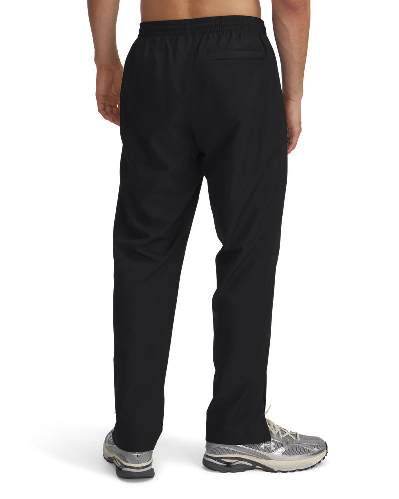 Under Armour Mens Rival Windbreaker Pants In Black