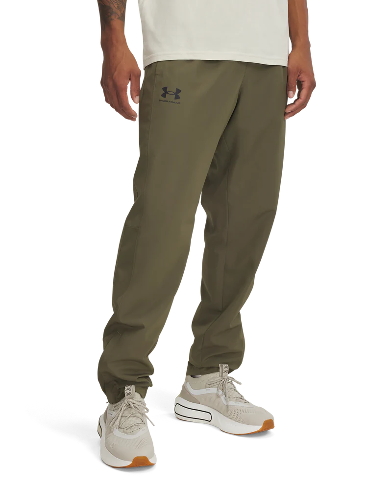 Under Armour Mens Rival Woven Windbreakers In Green