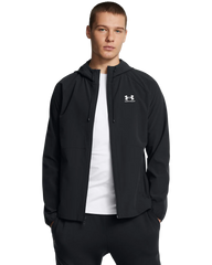 Under Armour Mens Vibe Woven Jacket In Black