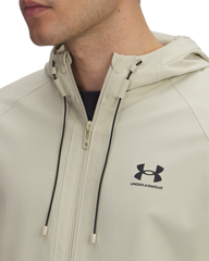 Under Armour Mens Vibe Woven Jacket In Khaki
