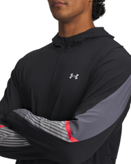 Under Armour Men Velociti Storm Hooded Jacket Black