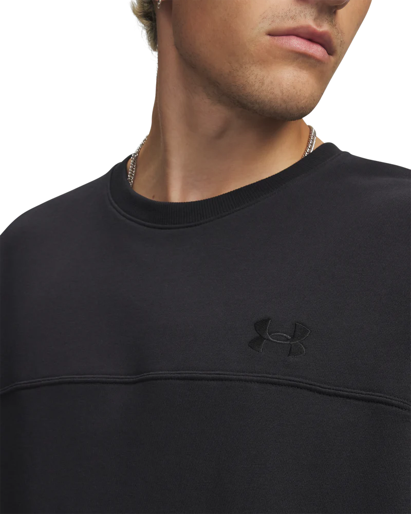 Under Armour Men Rival Lw Crew Black