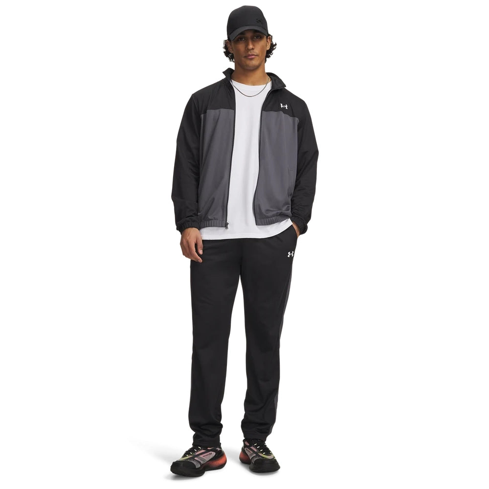 Under Armour Mens Emea Novelty Tracksuit In Black & Grey