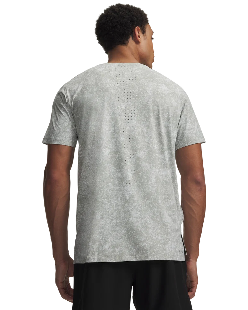 Under Armour Mens Velociti Pro Print T-Shirt In Sage