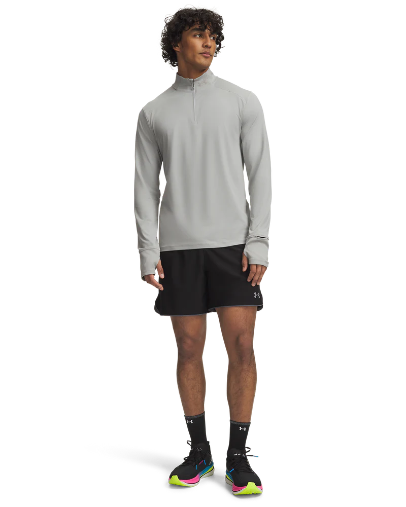 Under Armour Mens Velociti Pro Shorts In Black & Grey