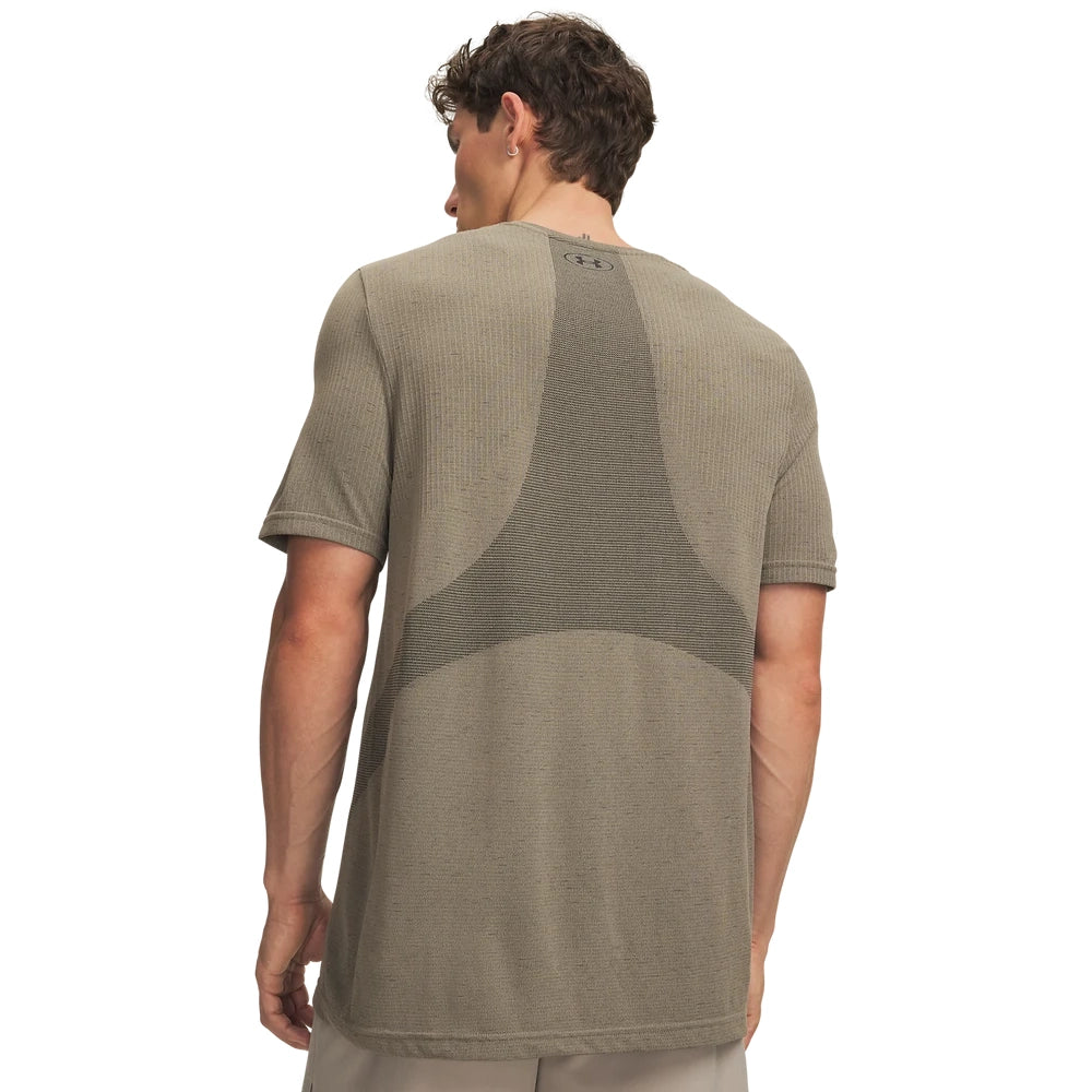 Under Armour Mens Vanish Seamless T-Shirt In Natural