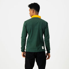 Old School Sa Supporters United Ls Rugby Ls Jersey Green