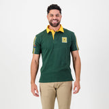 Old School Sa Supporters United Ss Rugby Jersey Green