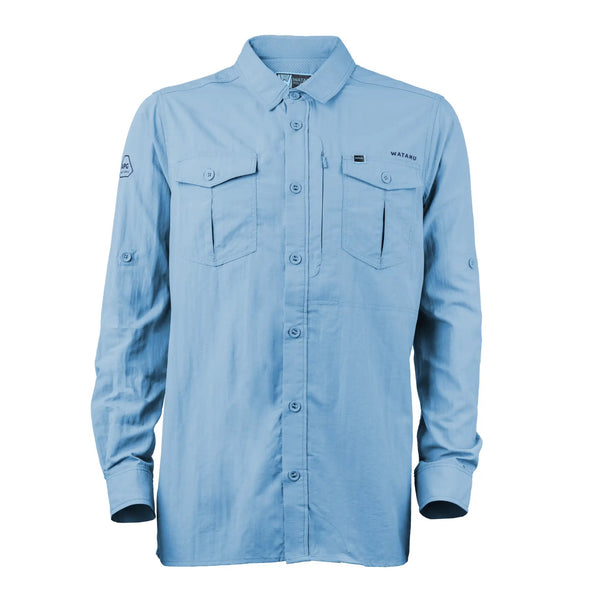 Watamu Mens Jambo Jambo Sky Blue Shirt – Sedgars SA