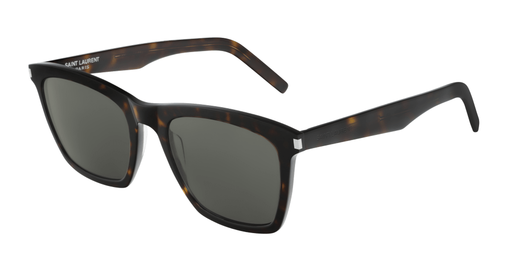 Saint Laurent Sunglass Man Havana Grey SL 281 SLIM-002