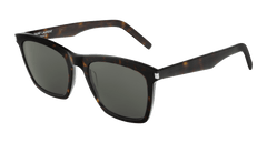 Saint Laurent Sunglass Man Havana Grey SL 281 SLIM-002