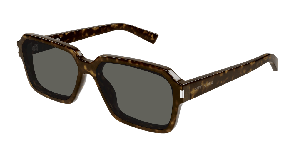 Saint Laurent Sunglasses Man Havana Grey Sl 611-002