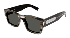 Saint Laurent Sunglasses Man Havana Crystal Grey Sl 617-004