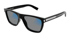 Saint Laurent Sunglasses Man Black Crystal Transparent Sl 619-006