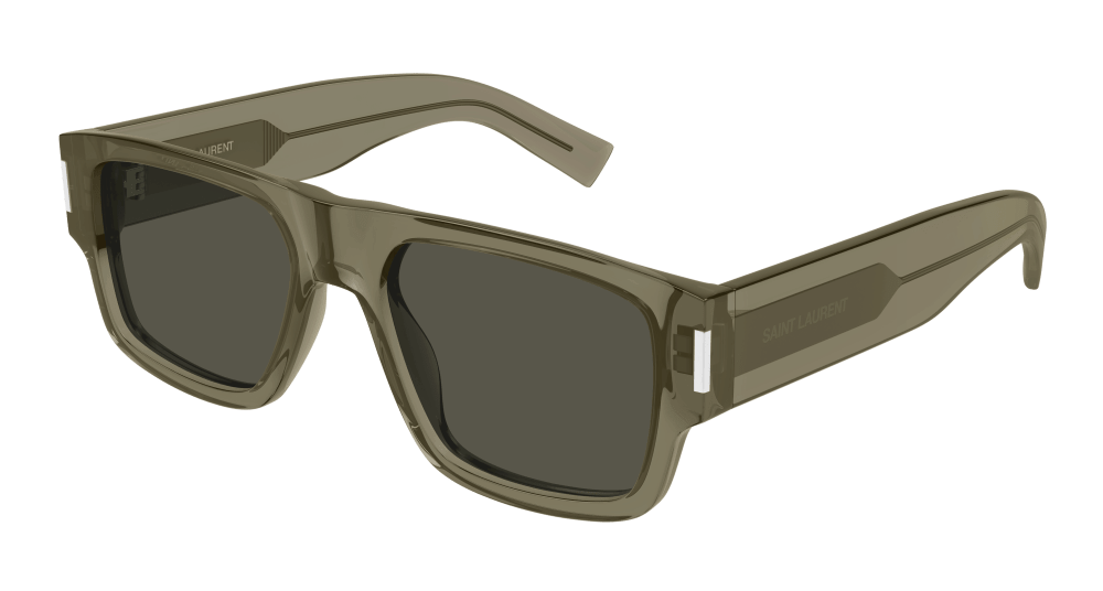 Saint Laurent Sunglasses Man Brown Grey Sl 659-003