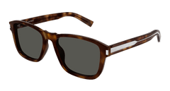 Saint Laurent Sunglass Man Havana Crystal Grey SL 710-003