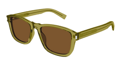 Saint Laurent Sunglasses Man Green Brown Sl 710-005