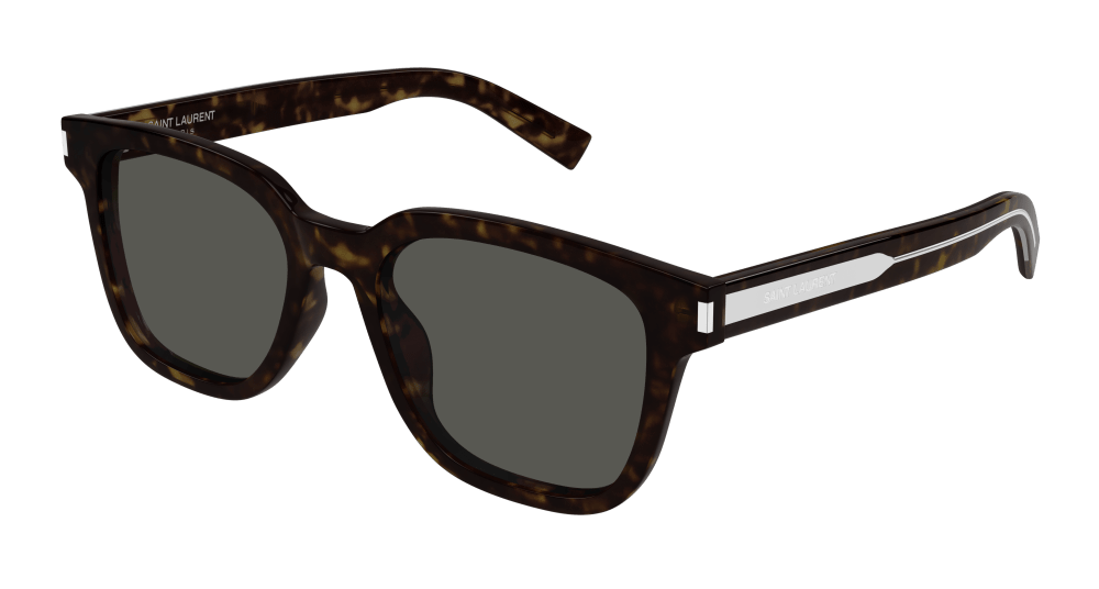 Saint Laurent Sunglasses Man Havana Crystal Grey Sl 711-002