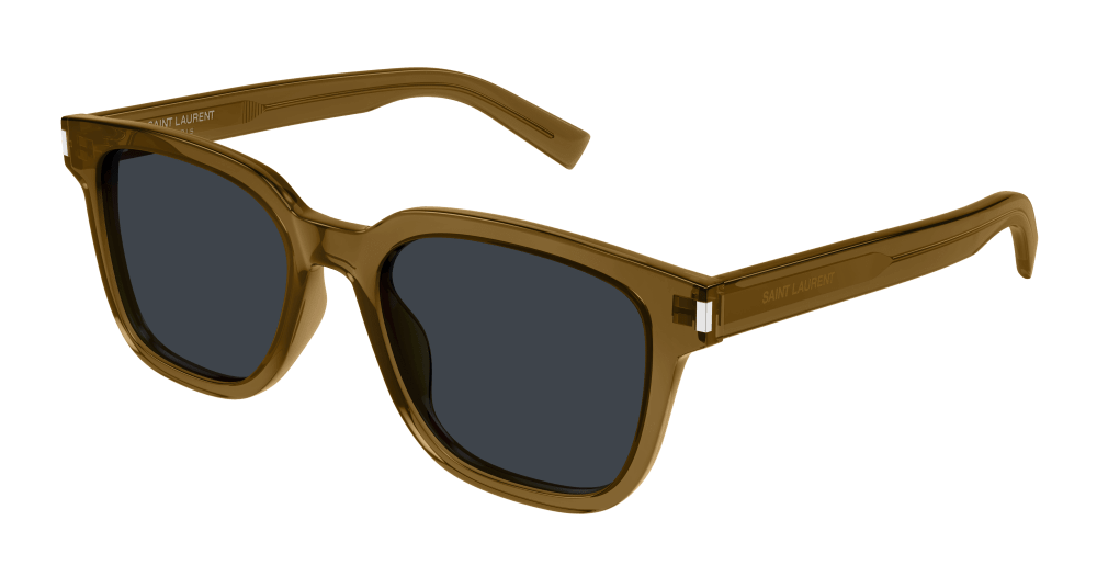 Saint Laurent Sunglass Man Brown Grey SL 711-004