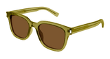 Saint Laurent Sunglasses Man Green Brown Sl 711-005