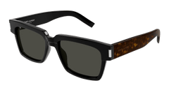 Saint Laurent Sunglasses Man Black Havana Grey Sl 732 Vadim-002