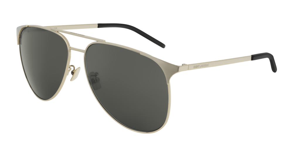 Saint Laurent Sunglass Unisex Gold Grey SL 279-005