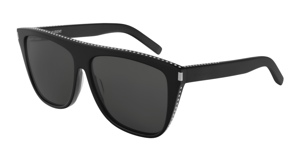 Saint Laurent Sunglass Unisex Black Grey SL 1-022