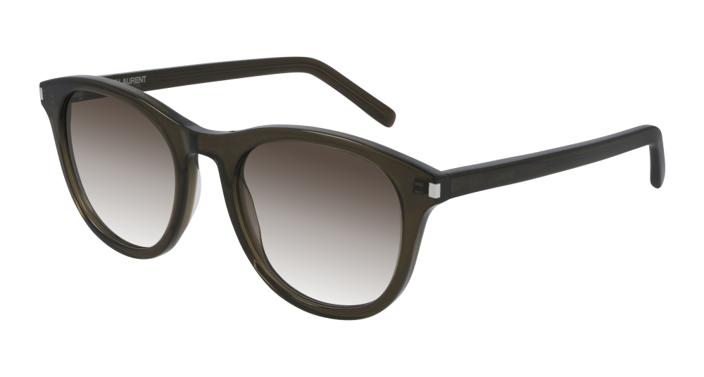 Saint Laurent Sunglass Unisex Green Brown SL 401-007