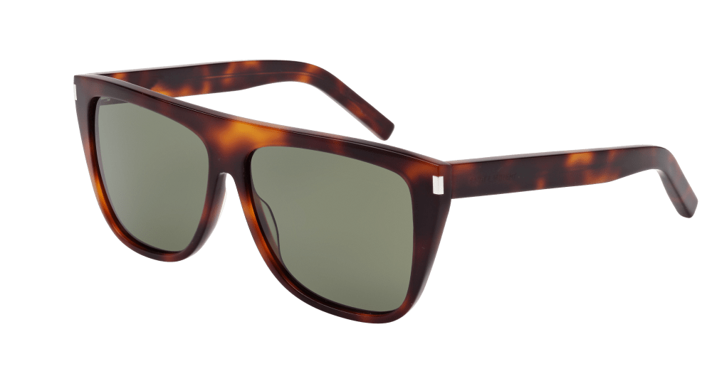 Saint Laurent Sunglass Unisex Havana Green SL 1-003