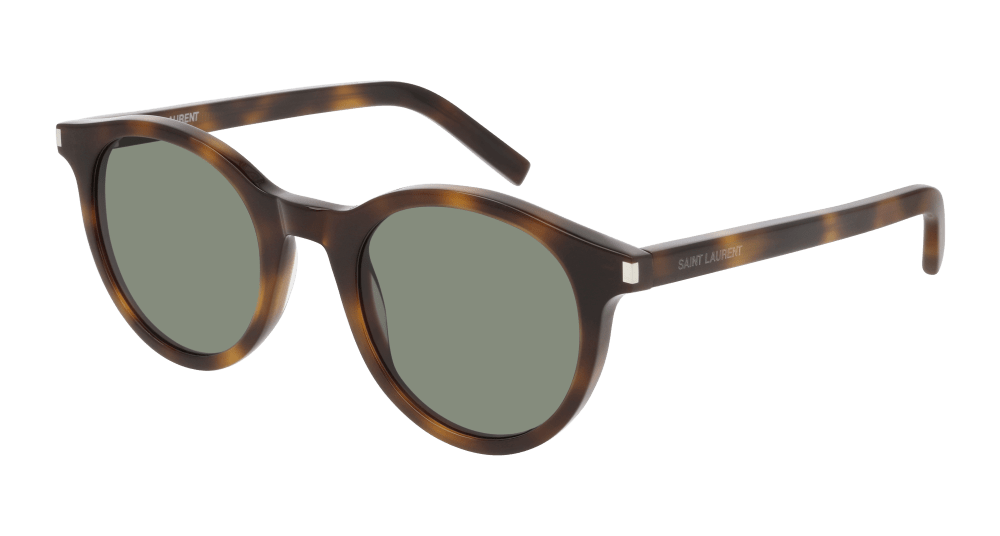 Saint Laurent Sunglass Unisex Havana Green SL 342-003