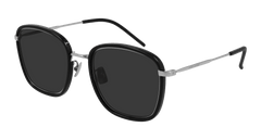 Saint Laurent Sunglasses Unisex Silver Black Sl 440/F-001