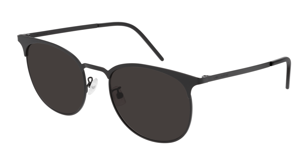 Saint Laurent Sunglass Unisex Black SL 350 SLIM-003