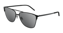 Saint Laurent Sunglass Unisex Black Silver SL 280-002