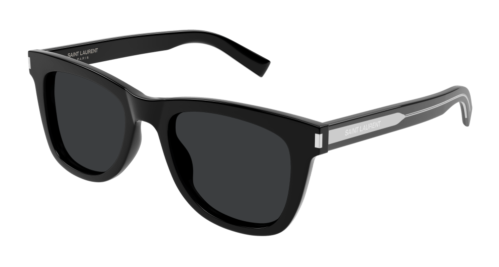 Saint Laurent Sunglasses Unisex Black Crystal Black Sl 712-001