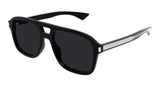 Saint Laurent Sunglasses Unisex In Black Crystal Black SL 881-001