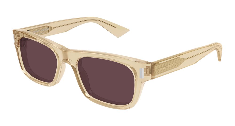Saint Laurent Sunglasses Unisex In Yellow Violet SL 83-005