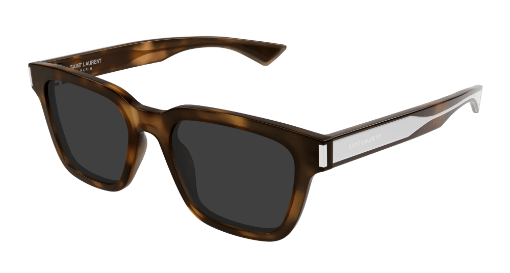 Saint Laurent Sunglasses Unisex In Havana Crystal Grey SL 790/F-003